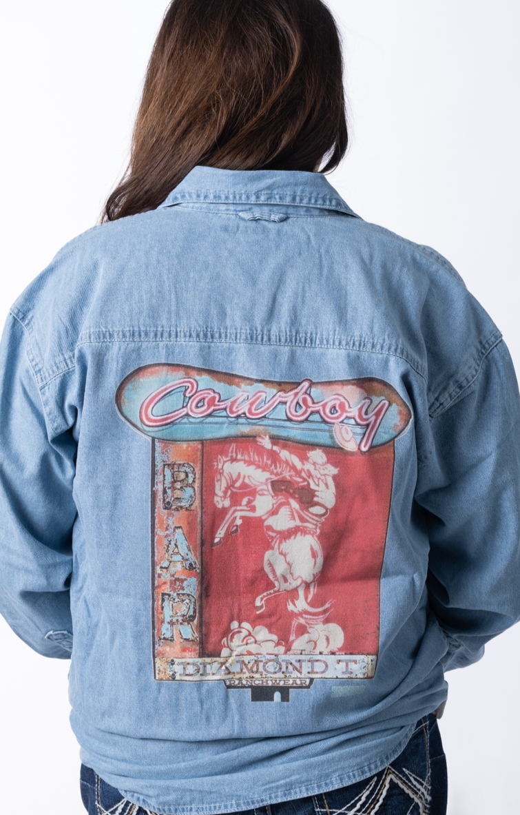 DTR Cowboy Bar Denim Shirt