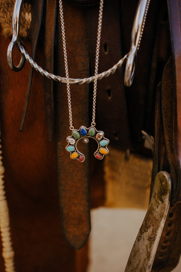 Multi Stone Naja Necklace