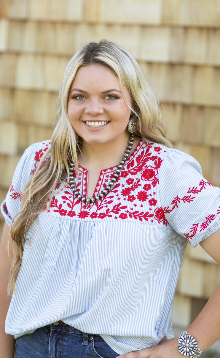 Striped Savana Blouse