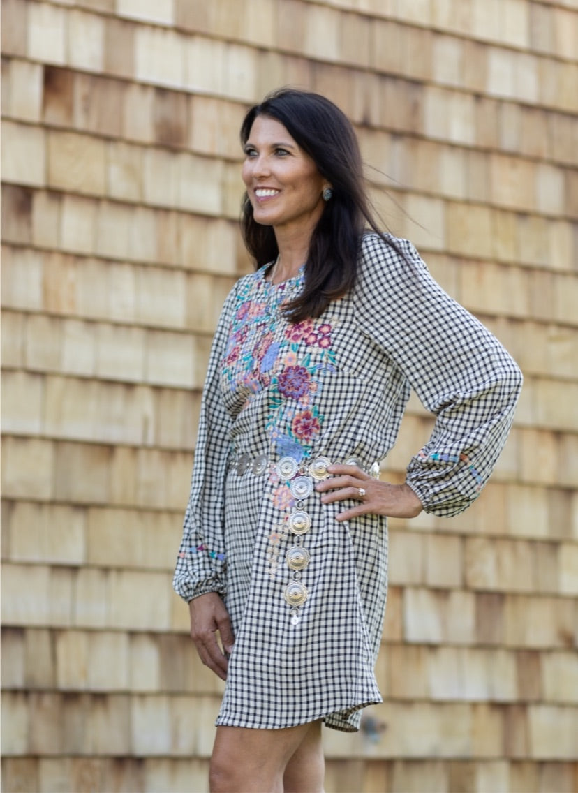 Gingham Style Dress