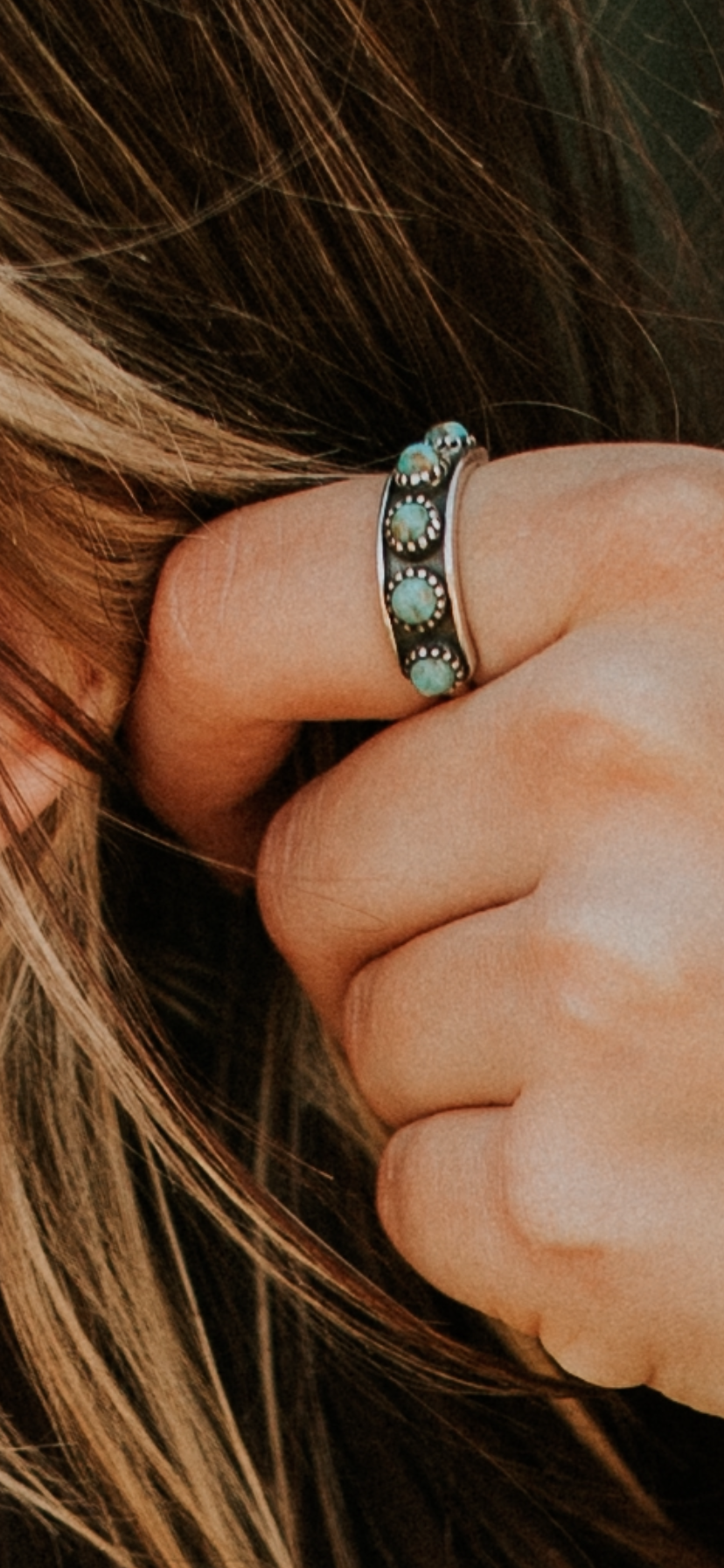 The Turquoise Breeze Ring