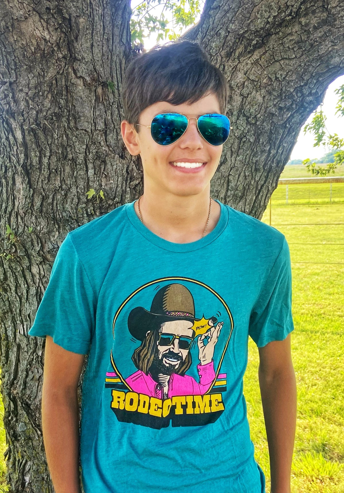 The Turquoise Dale Tee