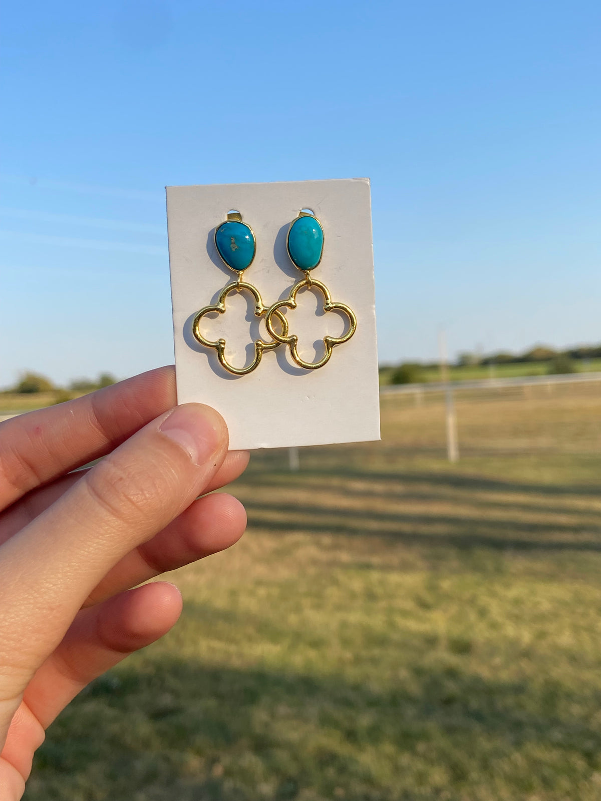 Lucky Turquoise Earrings