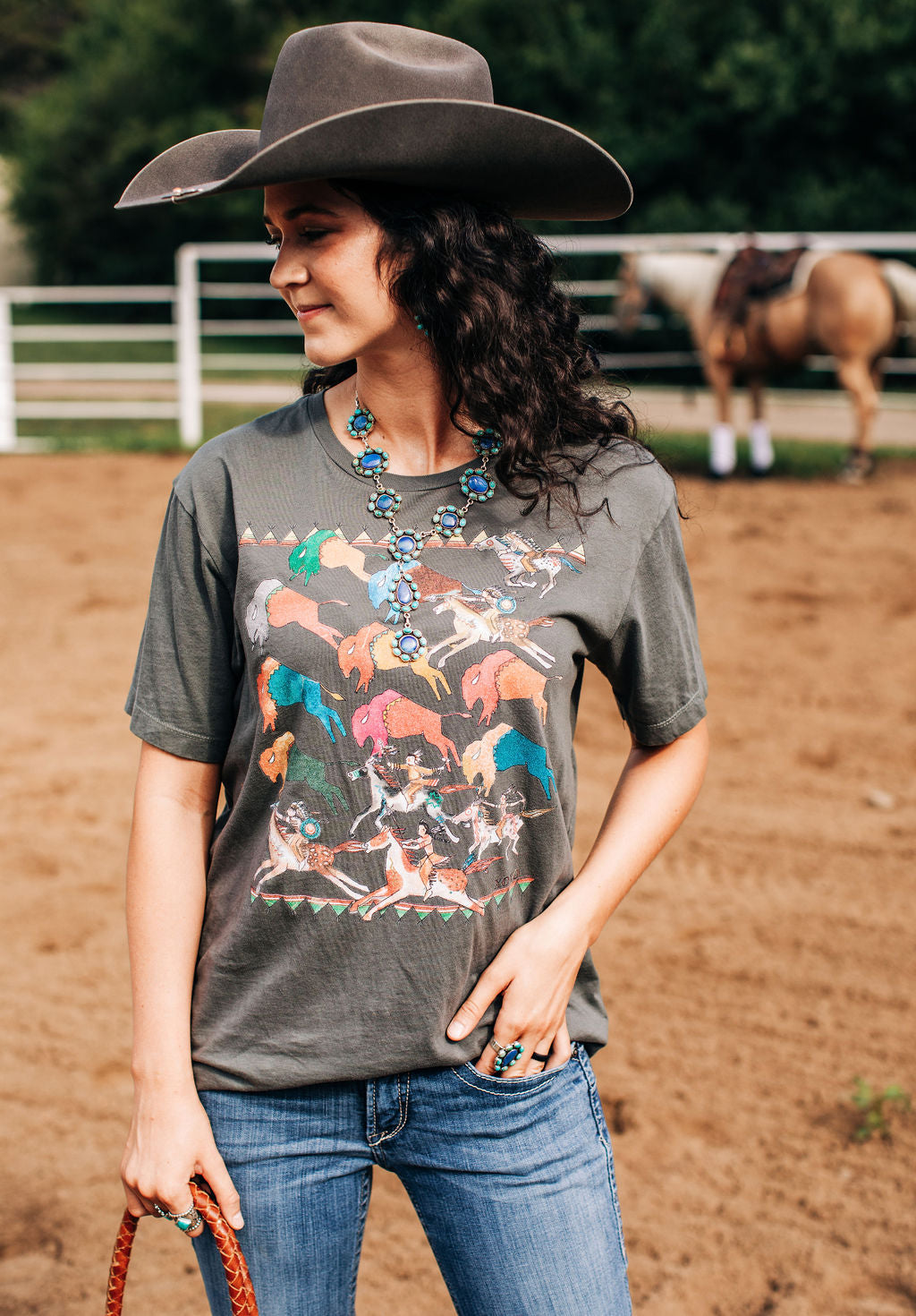 The Buffalo Hunt Tee