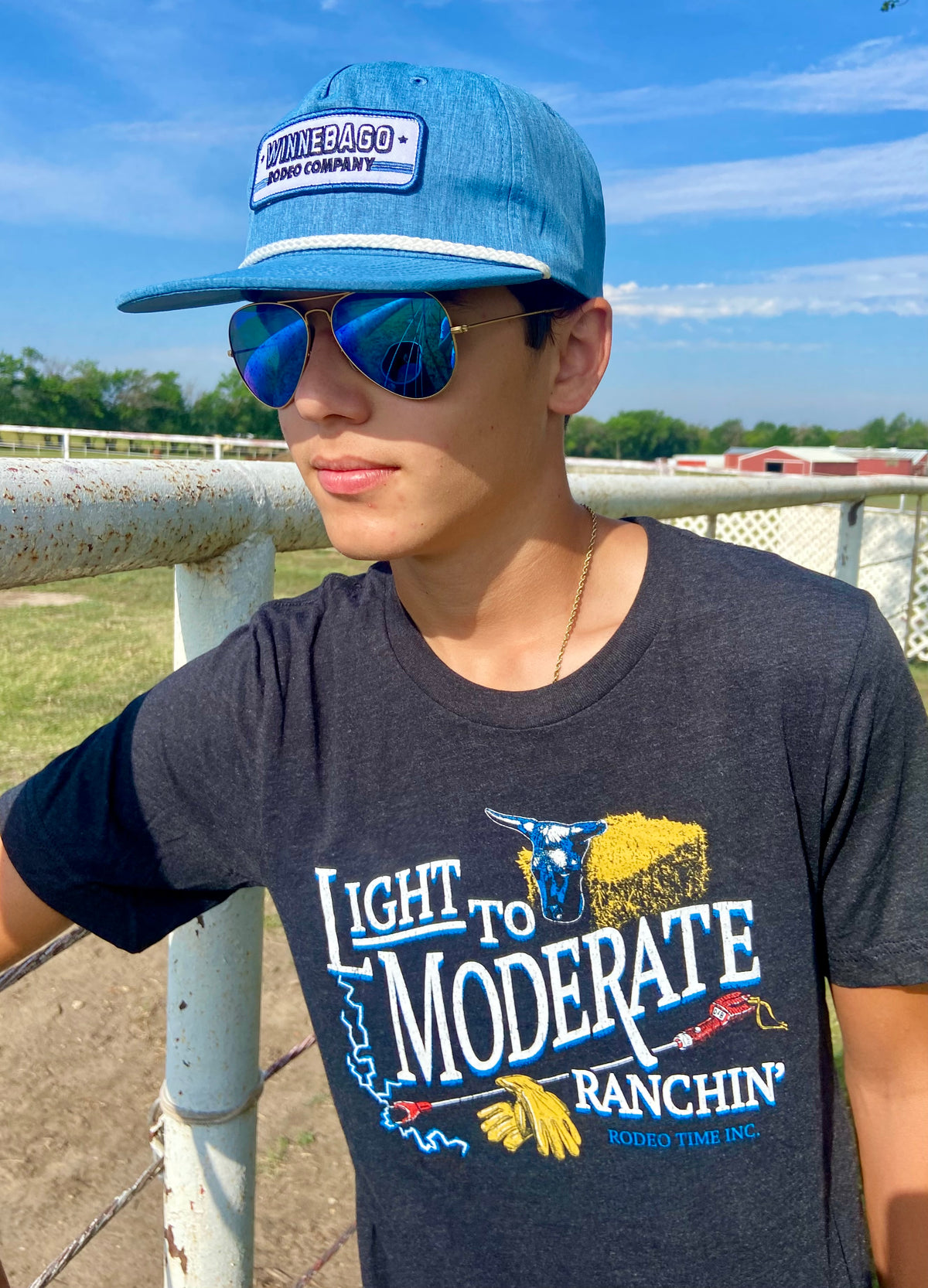 Light To Moderate Ranching Tee