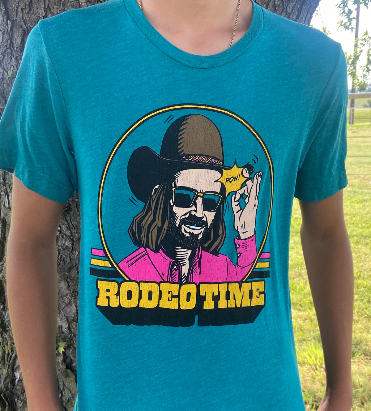 The Turquoise Dale Tee