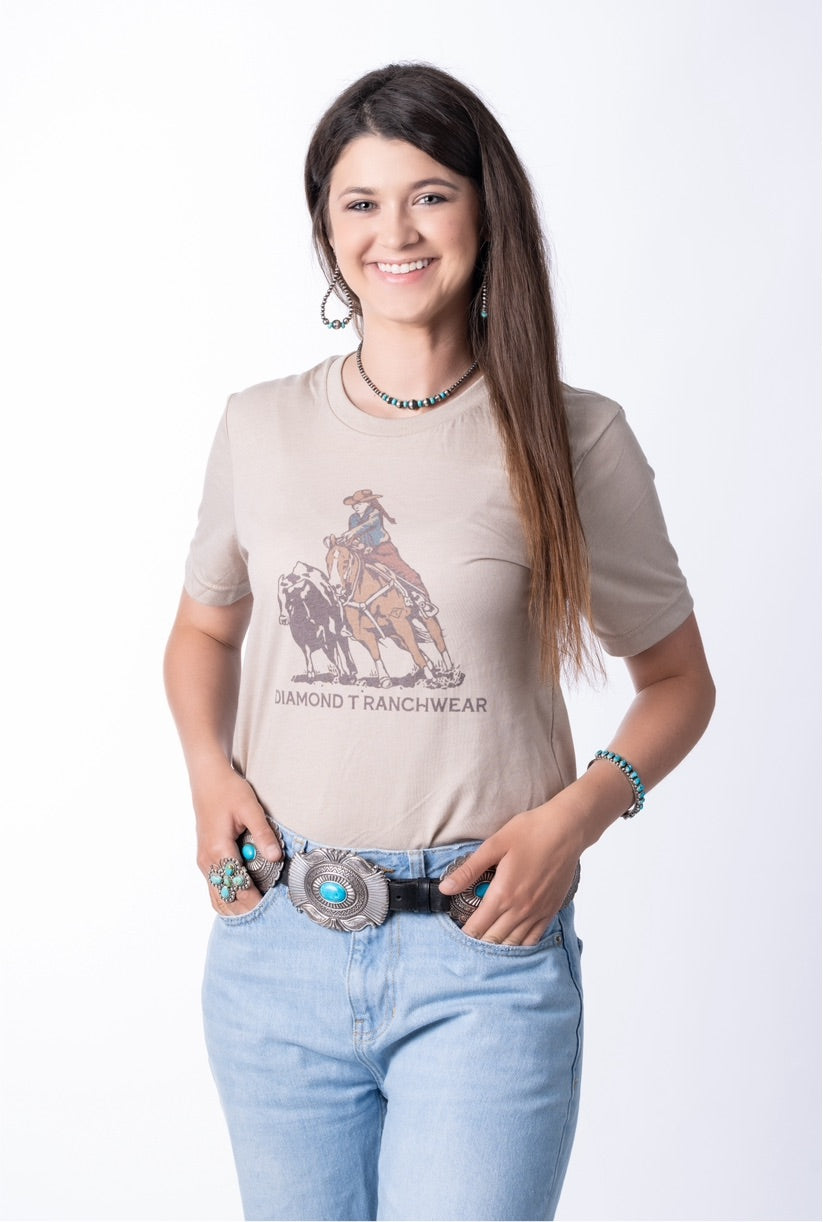 The Cow Horse Tee