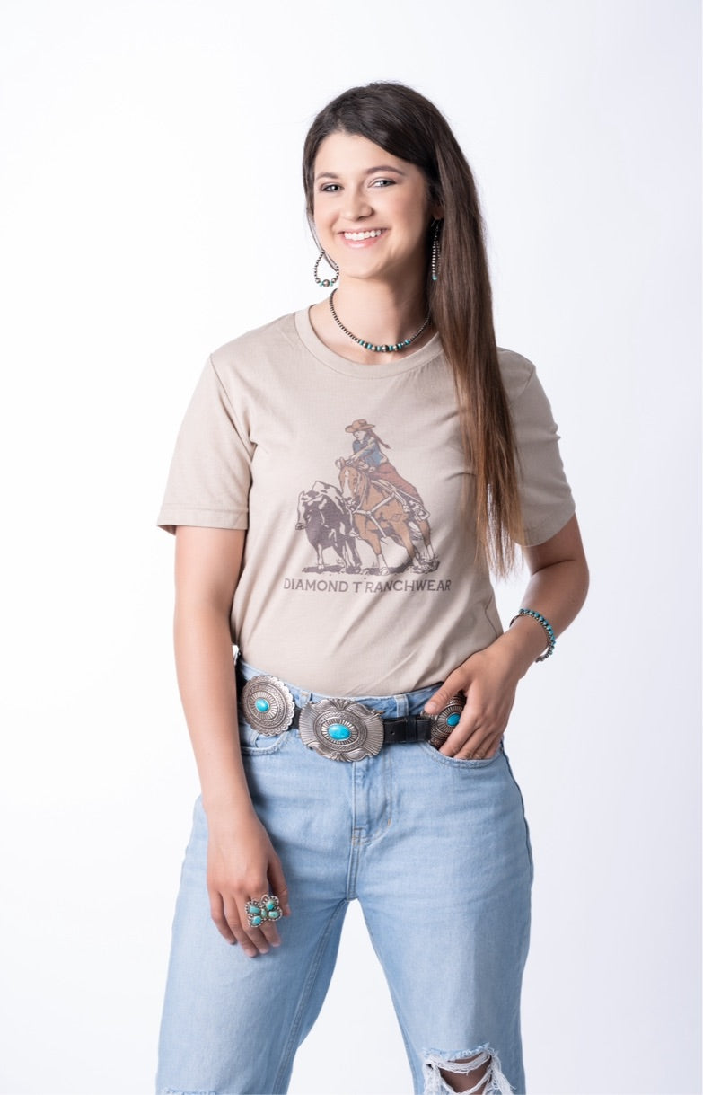 The Cow Horse Tee